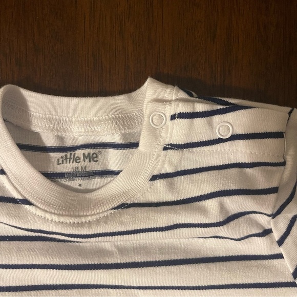 Little Me | Baby Boys Nautical Shortall | 18 mo - Picture 3 of 8